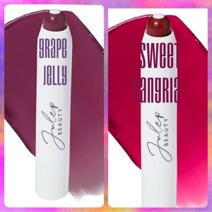 julep Beauty 2 Full Size Moisturizing Lip Colors In Grape Jelly & Sweet Sangria